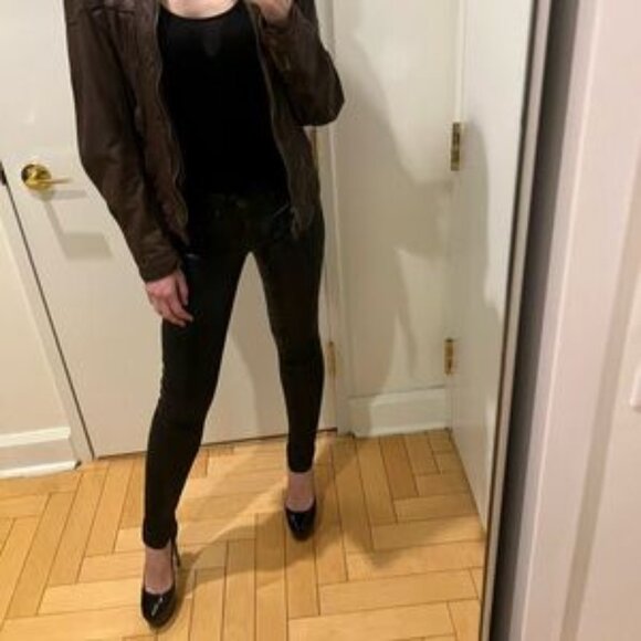 Rag & Bone leather leggings - Picture 1 of 3